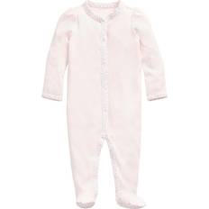 Polo Ralph Lauren Bodyer Polo Ralph Lauren Polo Ralph Lauren Floraltrim Cotton Coverall 9M 9-12 mdr Pink Heldragter hos Magasin