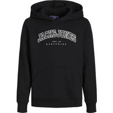 Bebé Sudaderas con capucha Jack & Jones Suéter con Capucha de Junior - Negro/Blanco