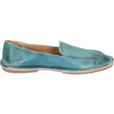 Dame - Grønne Loafers Moma Skinnloafers for Kvinner Green