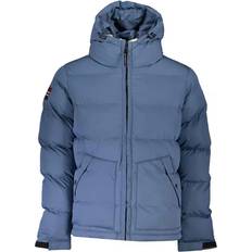 Napapijri Women Jackets Napapijri Blue Polyester Jacket