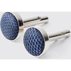 Emaille Manchetknopen boohooMAN Cufflinks - Black