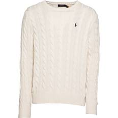 Polo Ralph Lauren Driver Crew Neck Knit Jumper - Cream