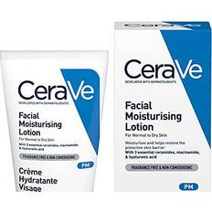 CeraVe PM Daily Facial Moisturiser Lotion 52 ml with Niacinamide and 3 Essential Ceramides