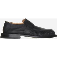 42 - Blanc Mocassins Warehouse Leather loafers Black