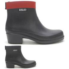 Schwarz Gummistiefel Aigle Wellington Boots MYRICA BOTTIL Black