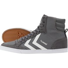 Hummel Dame - Ruskind - Snørebånd Sneakers Hummel hummel Shoes (High-top Trainers) TEN STAR HIGH Grey