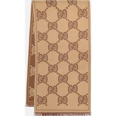 Gucci GG wool jacquard scarf