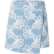 Pieces Pclibbey Denimnederdel