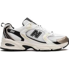New Balance 530 - White/Light Gold Metallic