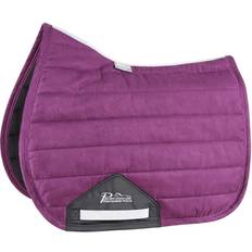 Performance (15in 16.5in, Plum) Performance Comfort Suede Horse Saddlepad