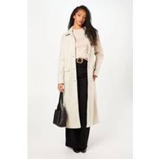 Clothing Dorothy Perkins Tall Smart Midi Coat Cream