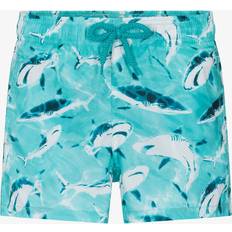 Swim Shorts Children's Clothing Vilebrequin Boys Blue Shark Print Swim Shorts (12 year)