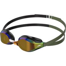 Schwimm- & Wassersport Speedo Fastskin Speedsocket Mirror Swimming Goggles Golden