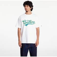 Bathing Ape Men's Varsity Baseball Logo T-Shirt White