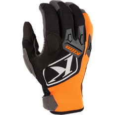 Klim Impact Motocross Handschuhe, schwarz-grau-orange, Größe für Männer