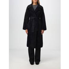 Men - Oversize Coats Pinko Coat Woman color Black