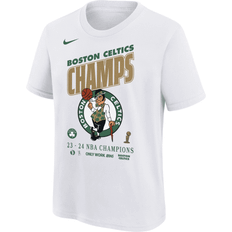 Boston Celtics T-shirts Boston Celtics Big Kids' Nike NBA T-Shirt in White, 9Z2B7NBGC-BOS