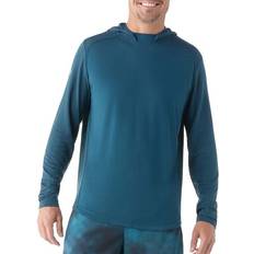 Smartwool Pullover Smartwool Men's Active Mesh Hoodie, Medium, Blue