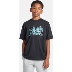 New Balance Black T-shirts New Balance Kids' Intellect Graphic Tee Black (Size 12.3)