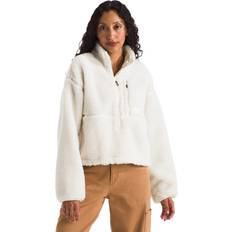 Clothing The North Face Women's Extreme Pile Pullover Fleece White Dune female