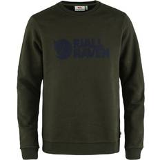 Clothing Fjällräven Fjallraven Fjällräven Logo Sweater Deep Forest