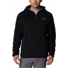 Columbia Herr - L Tröjor Columbia Rugged Ridge III Sherpa Pullover Hoodie Black