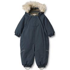 Wheat Ytterklær Wheat Kid's Nickie Tech Snowsuit - Dark Blue