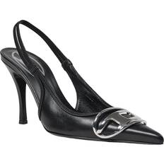 Diesel Pumps Diesel D-Venus Escarpins À Bride En Cuir Nappa - Noir