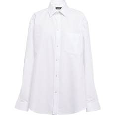 Balenciaga Shirts Balenciaga Hourglass Shirt White Women's Cotton