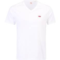 One Size - Woman T-shirts Levi's Classic V-Neck Cotton Tee - White