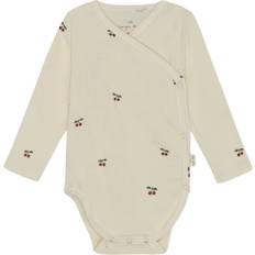 Konges Sløjd Bodyer Børnetøj Konges Sløjd Newborn Body Gots 3M Cherry Langærmede Bodies hos Magasin