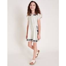 Polo Collar Dresses Monsoon Embroidered Square Collar Dress White Years