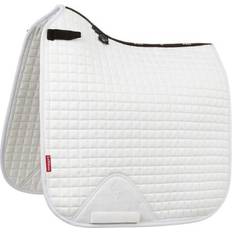 Schabracken LeMieux Suede Luxury Dressage Saddle Pad, WH/AB