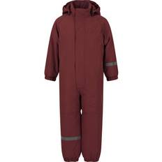 Purple Overalls zigzag Children's Hooded Jumpsuit Vally - Rouge