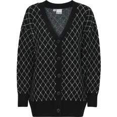 Ichi Dam Koftor Ichi Ihalvino CA Dam Koftor & Cardigans Från Magasin Black
