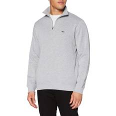 Harmaa Neuleet Lacoste Half Zip Sweatshirt - Harmaa