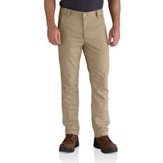 W39 Arbetsbyxor Carhartt Herrbyxor, Mörk kaki, 44W X 32L