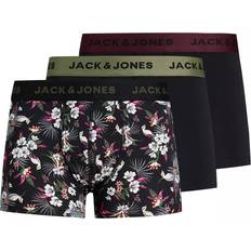 Men - Microfiber Underwear Jack & Jones Pack of 3 Functional Boxers Black Multi