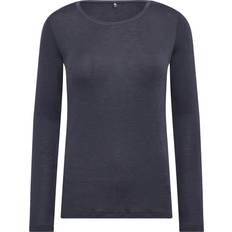 Wool Langærmet T-Shirt, Grey
