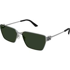 Solbriller Balenciaga BB0374SK Asian Fit 002 Solbriller Mænd - Ruthenium