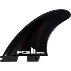 II Carver (Medium) Thruster Surfboard Fins Black