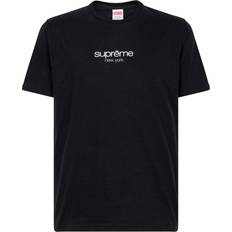 Supreme Bekleidung Supreme T-Shirt mit Logo unisex Baumwolle Schwarz