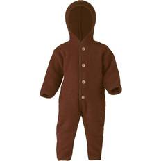 Organic Uldfleece Heldragt - Brun