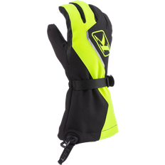 Klim Motorcykelhandskar Klim ate Gauntlet Skoterhandskar Svart-HiVis