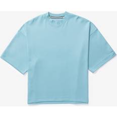 Pulls Tech Fleece Shortsleeve Top - Denim Turquoise