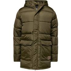 Blend Long Down Jacket - Vert