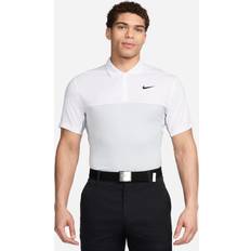 Golf - Green Clothing Nike Golf Men's Nike Dri-Fit Victory Block Polo White/Light Smoke/Black