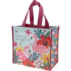Karma RECYCLED MEDIUM GIFT BAG FLAMINGO