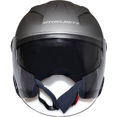 MT Helmets Jethelm met dubbel scherm Boulevard SV Gris