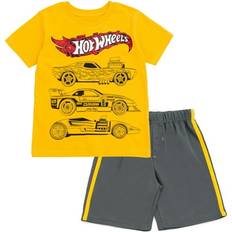 Other Sets imagikids, Hot Wheels T-Shirt and Mesh Shorts Outfit Set Toddler to Little Kid